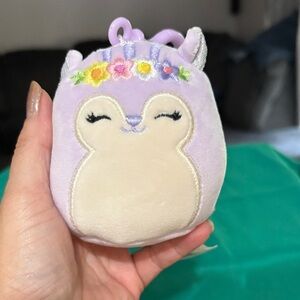 Squishmallows Pastel Plush with Rainbow Tail Sydnee clip